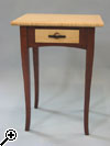 Side-Table-Birds-eye-Maple